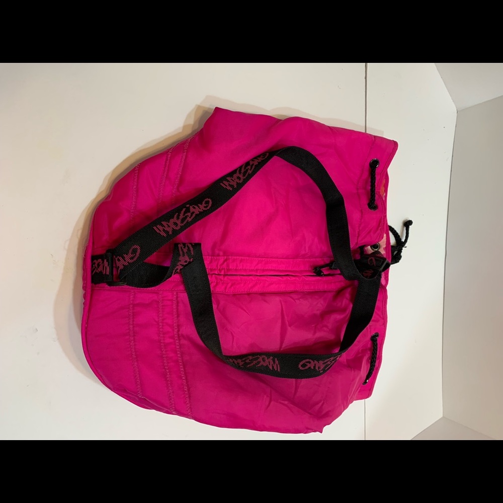 Pink Bucket Bag With Draw Strings. - image 1